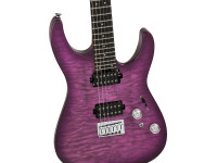 Charvel Pro-Mod Plus DK24 HH HT QM Ebony Fingerboard Violet Radiance Charvel Pro-Mod Plus DK24 HH HT QM Ebony Fingerboard Violet Radiance